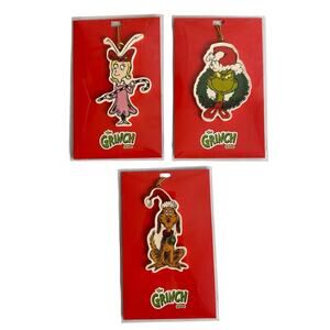 Lenox The Grinch Christmas Ornament Set Cindy Lou and Max Ceramic 2025 New